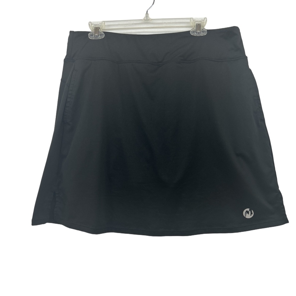 Moteepi Black Athletic Skirt w built in shorts